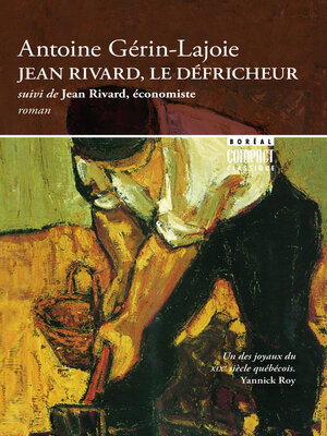 cover image of Jean Rivard, le défricheur